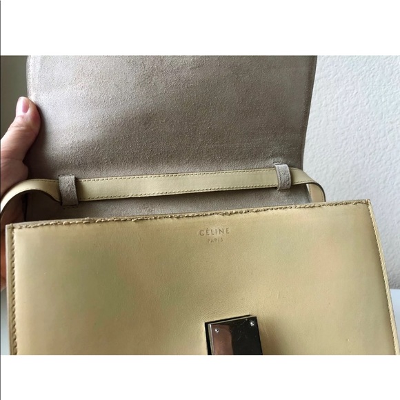 Authentic Celine Medium Box Bag in Beige - Picture 6 of 8